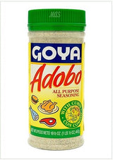 Adobo All Purpose Seasoning with Cumin by Goya, Latin Spice Shaker for Meat, Chicken, and Fish, Fat Free and Calorie Free Spice Blend with Garlic