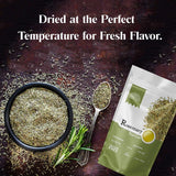 Rosemary Leaf Tea Cut 100 g | Dry Rosemary sprigs| Rosmarinus officinalis Leaves for Herbal Tea | Premium Quality Loose Leaf Tea By Hebhac Herbals