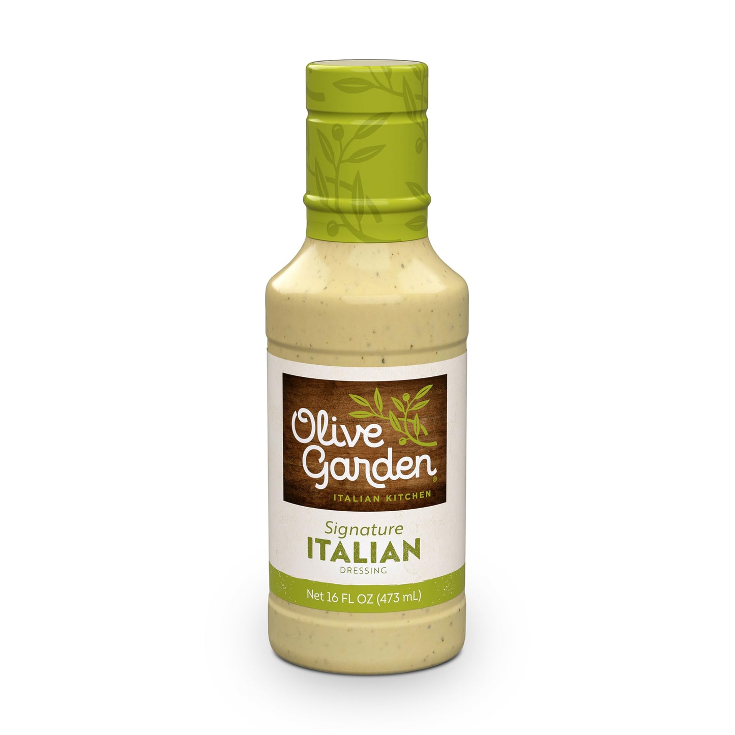 Olive Garden Signature Italian Dressing, 16 fl. oz., Made with Italian Spices, Oil and Vinegar, Perfect Chicken Marinade, Sandwich Spread or Salad