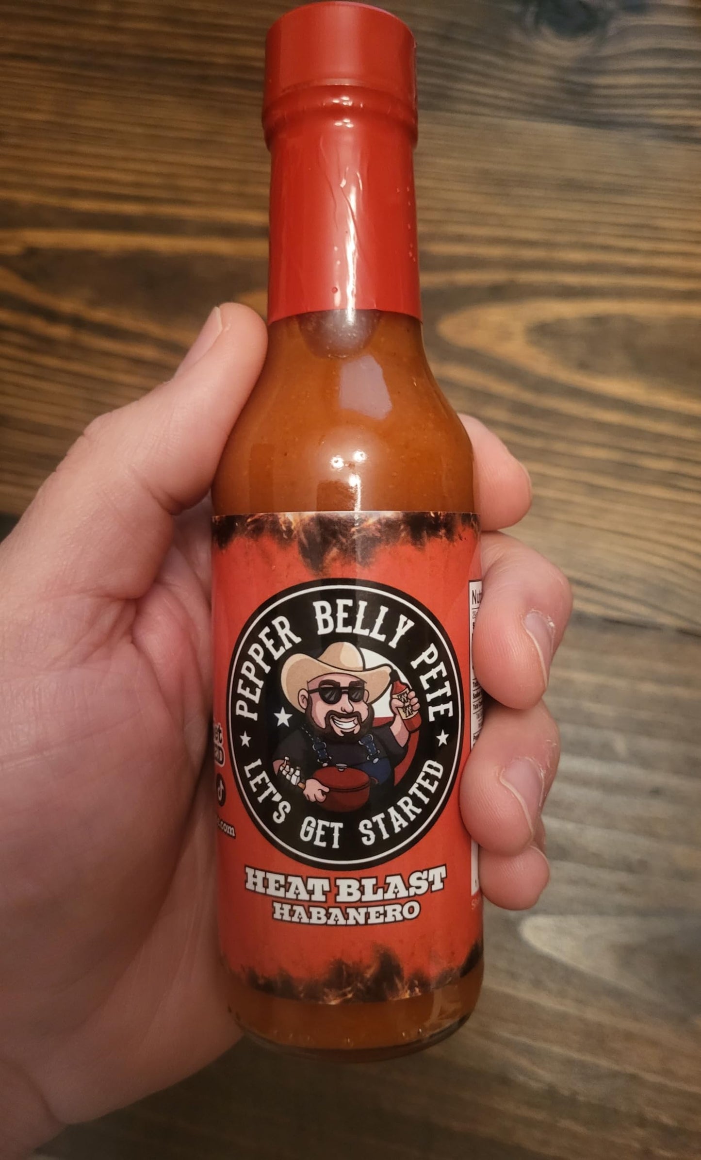 Pepper Belly Pete's Heat Blast Habanero 5oz