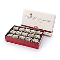 Enstrom Dark Chocolate Almond Toffee Petites 15oz box | Bite-size | Gluten Free | Kosher Dairy | All Natural