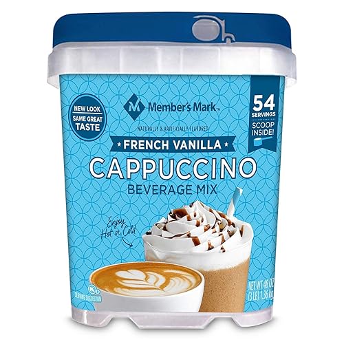 Member's Mark French Vanilla Cappuccino Beverage Mix (48 Ounce) (2 Pack)