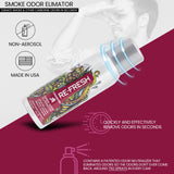 Re - Fresh Smoke Odor Eliminator - 4oz Professional Air Freshener Spray - Quick and Effective Odor Eliminator for Strong Odor - Room Deodorizer