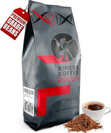 Kimera Koffee Focus Blend - Organic Light Roast Nootropic Coffee with L-Theanine, 12oz Ground