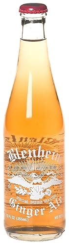 Blenheim "Not As Hot" Ginger Ale 12-Ounce Glass Bottle (Pack of 12)