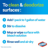 Clorox Zero Splash Bleach Packs - Laundry Pods, 4 Pack