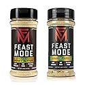 Feast Mode Flavors | Apple Spice Pack | 2 count | 5oz seasonings | Cinnamon Honey Butter | Caramel Apple | meal prep seasoning, low sodium, no msg