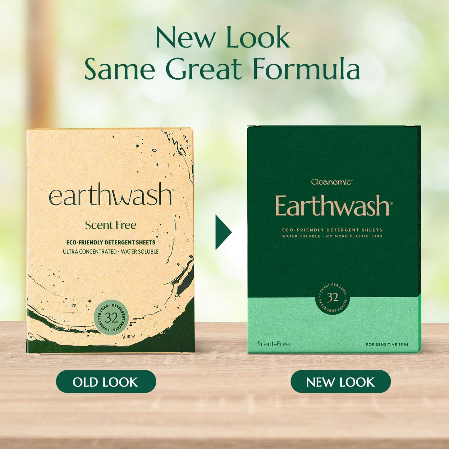 Earthwash Laundry Detergent Sheets (Up To 192 Loads) 96 Scent Free Sustainable Sanitizer Strips - Ideal for Travel & Home Liquidless Laundry by