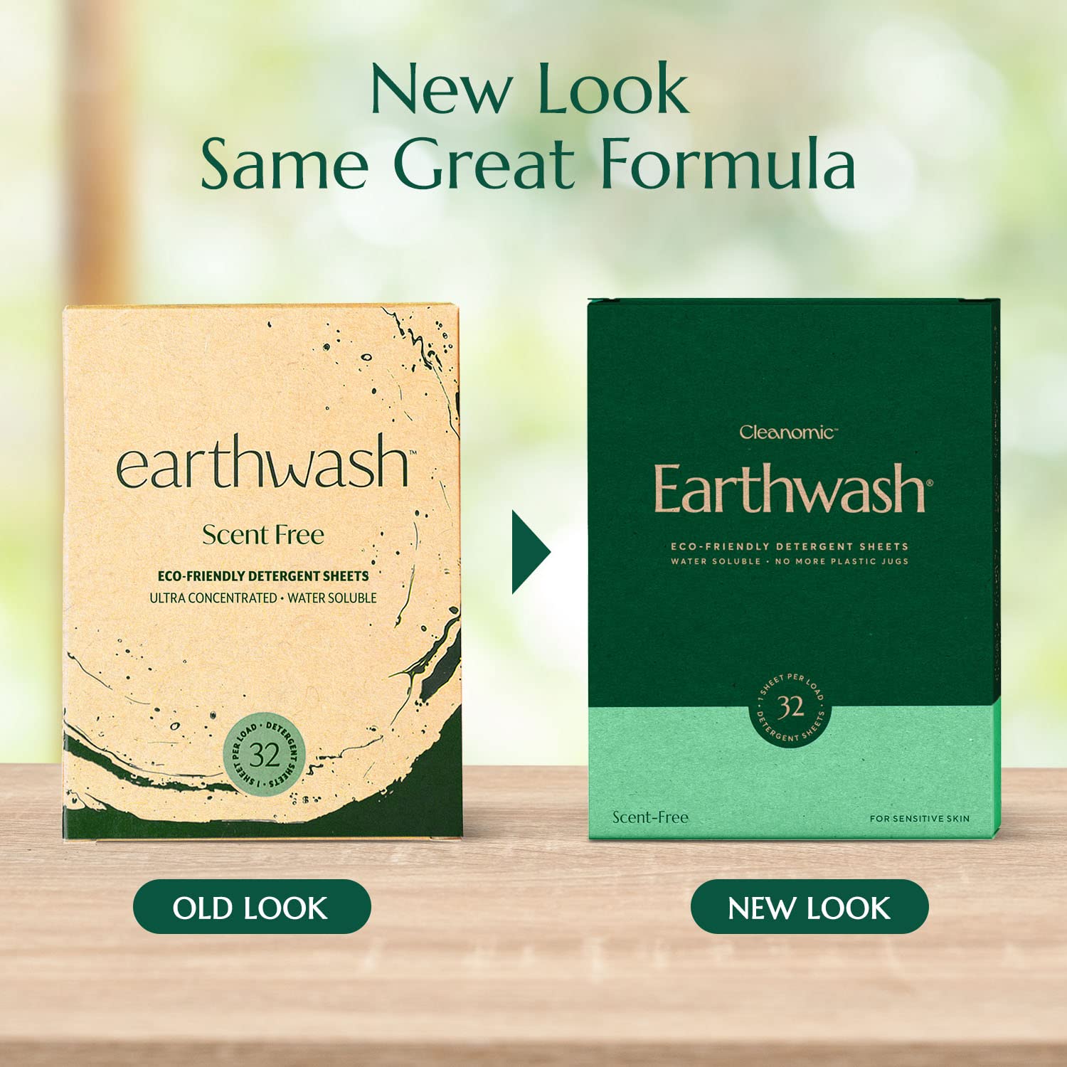 Earthwash Laundry Detergent Sheets (Up To 192 Loads) 96 Scent Free Sustainable Sanitizer Strips - Ideal for Travel & Home Liquidless Laundry by
