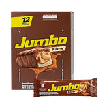 Jumbo Flow Chocolate Caramel Bar, Soft Chocolate & Crispy Peanut, 12 Individual Bars, 20.3 oz