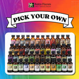 Bakto Flavors - Natural Flavors & Extracts - PICK YOUR OWN FLAVORS - Box of 6 (1 OZ Bottles)