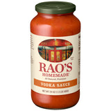 Rao's Homemade Vodka Sauce, 24 oz, Tomato Sauce, All Purpose, Keto Friendly Pasta Sauce, Premium Quality Tomatoes from Italy & Vodka