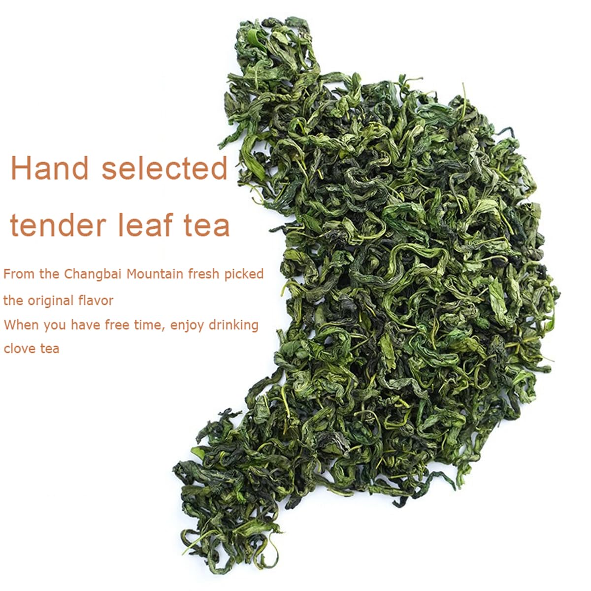 Clove Green Tea Loose Leaf 3.52 oz/100g Whole Leaf Red Cloves Leaves Tea