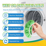 AmaVins Reusable 100% Coral Fleece Mop Pads Compatible with Swiffer Sweeper, 3 Pack Wet and Dry Flat Cover, Washable Wet Pads Refill