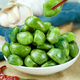 Laba Garlic, Jade Garlic, Fresh Green Garlic, Pickled Vegetable, Pickled with Vinegar, Pickled Garlic, Sugar Garlic, Sweet and Sour Garlic
