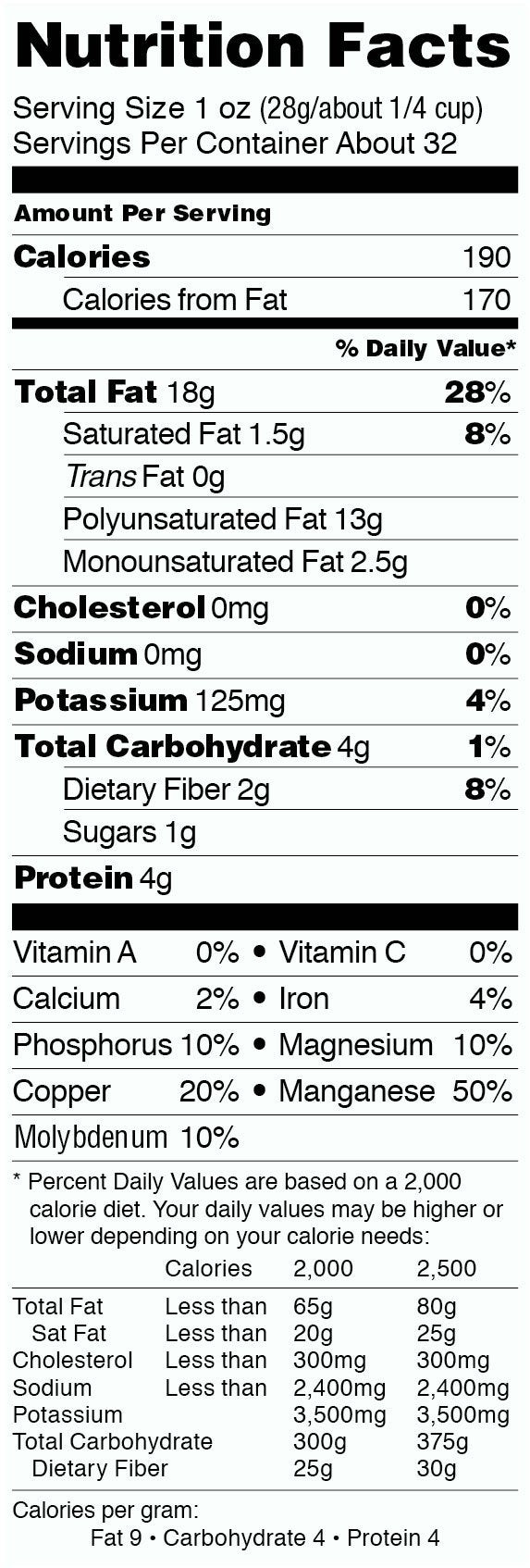 Nature's Eats Chopped Walnut, 32 Ounce