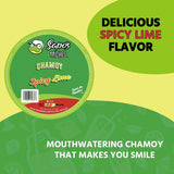 Sapo's Miches Chamoy Rim Dip - Tamarind Candy Sauce for Drinks, Micheladas & Cocktails, 8 oz (Spicy Lime)