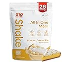310 Nutrition All-In-One Plant-Based Meal Replacement Shake - High-Fiber Protein with Probiotics, Digestive Enzymes & Adaptogens - Vegan, Low Carb