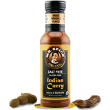 Mr. Spice Organic Indian Curry Sauce, Salt Free Curry Sauce (0mg/serv), Gluten Free, Low Sodium Sauces for Marinade, Simmer, Skillet & Air Fryer, No