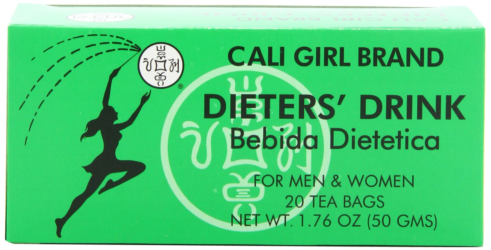 Cali Girl Brand Dieter's Tea Drink, 20-Count