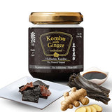 Kombu with Ginger Tsukudani, Natural Umami, Kombu from Hokkaido, Made in Japan | No MSG, No preservatives, No additives, Non-GMO | 3.5oz (100g) by SUI