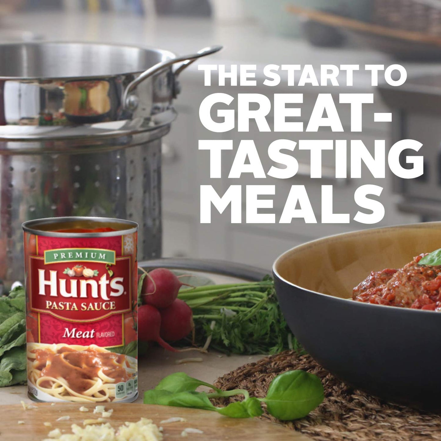 Hunt’s Meat Pasta Sauce, 24 oz. Can