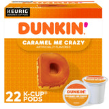 Dunkin' Bakery Series Caramel Coffee Cake Flavored Coffee, 22 Keurig K-Cup Pods