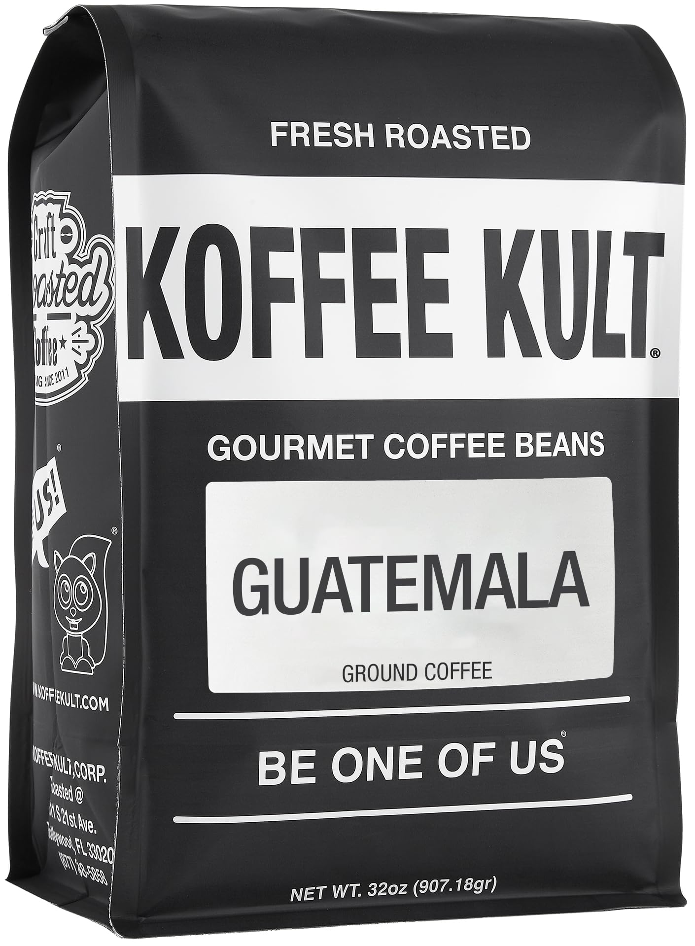 Guatemala Huehuetenango: Premium Medium Roast Ground Coffee - Gourmet, Single Origin Arabica Coffee Grinds (Ground, 32oz)