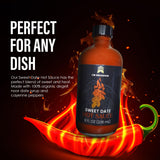 CW Dressings Sweet Date Hot Sauce, Date-Sweetened with Cayenne & Guajillo, 8 oz