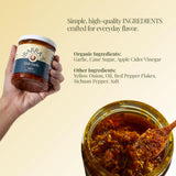 IBARRA'S Chili Garlic - 9oz (Pack of 1) - "The all-around, premium sauce for spice and flavor". Vegan-friendly. Small-batch production. Gluten-free