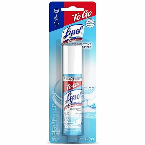 Lysol, RAC79132, Disinfectant Spray to Go, 1 Each, Almond