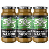 505 Southwestern Hatch Valley Mild Green Chile Sauce 16oz (Pack of 3, Green Chile Cooking Sauce-medium)
