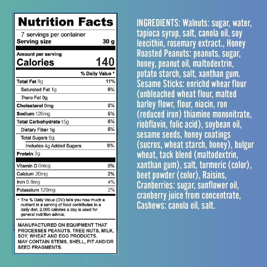 Germack® Sweet Summer Medley Snack Mix (Set of 2, 7.5oz jars)