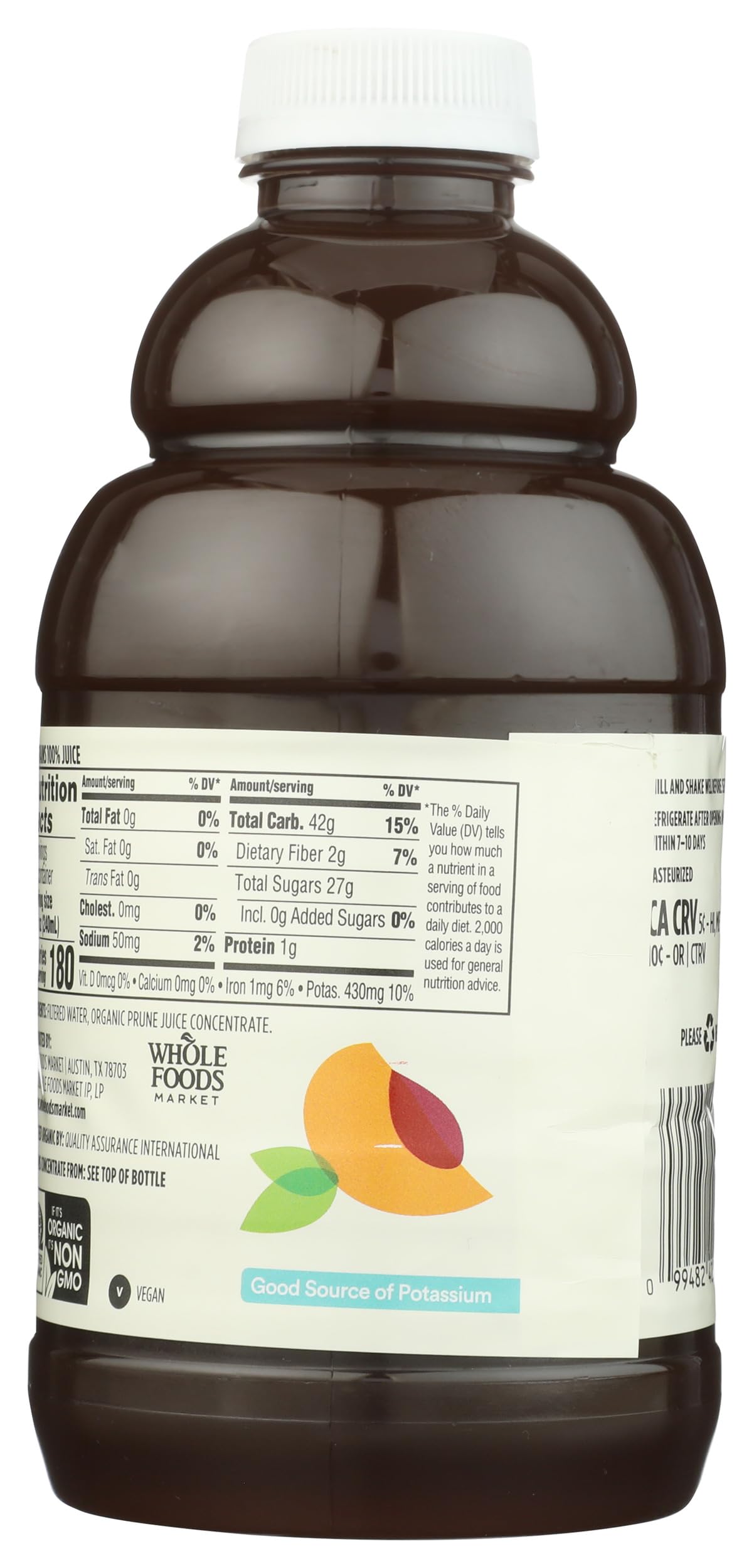 365 by Whole Foods Market, Organic 100% Prune Juice, 32 Fl Oz