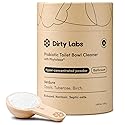 Dirty Labs | Probiotic Toilet Bowl Cleaner Powder | with Phytolase Bio Enzymes | 24 Doses | Septic-Safe, Biodegradable, Bleach-Free | Verdure Scent