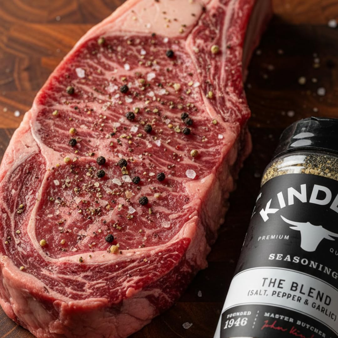Knders Organic (2 Pack) The Blend Seasoning (Salt, Pepper & Garlic) 12.25 Oz (347g) | SPG All-Purpose Seasoning For Meat, Chicken, Veggies & BBQ