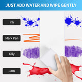 Clownya Magic Cleaning Eraser Sponges, 100 Pack Melamine Foam Pads, Multi-Purpose Household Kitchen Bathroom Wall Floor Cleaner (100 PCS)