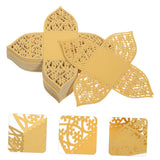 iplusmile 50Pcs Decorative Chocolate Wrappers Truffle Cups for Weddings and Parties Hollow Liners for Baking Table Centerpieces