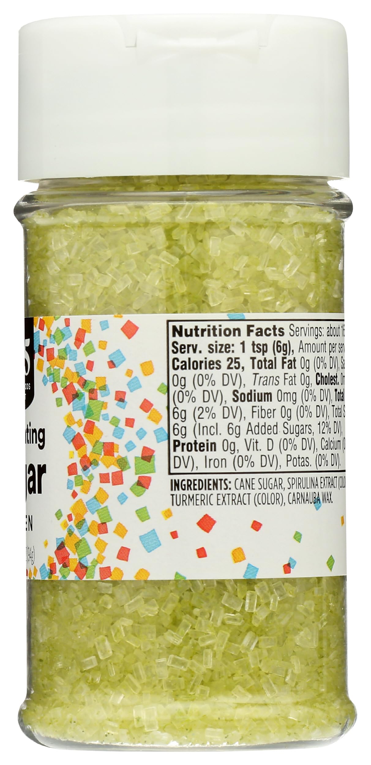 365 by Whole Foods Market, Green Decorating Sugar, 3.3 Ounce
