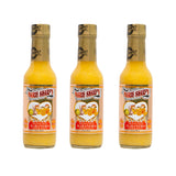 Marie Sharp’s Tropical Orange Habanero Pepper Sauce, 5 oz - Citrusy Belizean Hot Sauce with Fresh Orange & Habanero - All-Natural, Gluten-Free (Pack
