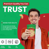 Raw Whole Unsalted Cashews - 5 lbs.- Premium Quality Kosher Raw Cashews By We Got Nuts - Oil-Free Natural, Healthy & Diet-Friendly Snack - Gourmet
