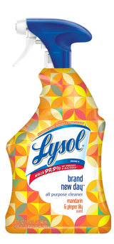 Lysol, All Purpose Cleaner Spray and Brand New Day, Mandarin & Ginger Lily, 32 Fl Oz