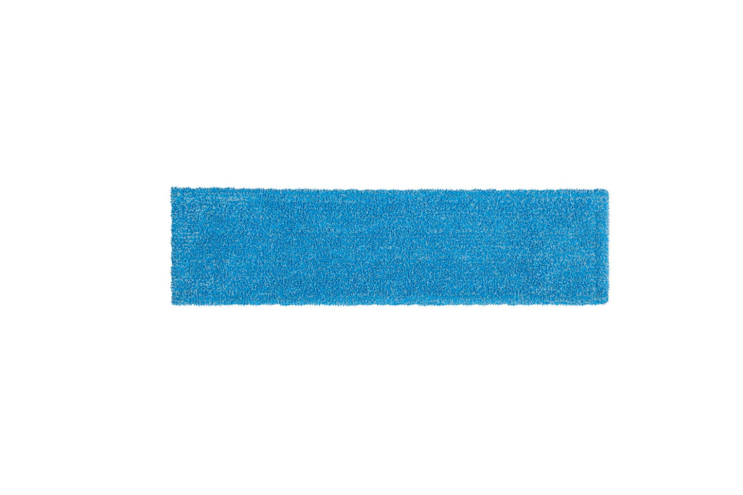 Rubbermaid Commercial Products 18 inch Adaptable Flat Mop Microfiber Pad, Blue, for Janitorial/Professional Cleaners and Light-Duty Cleaning/Mopping