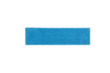 Rubbermaid Commercial Products 18 inch Adaptable Flat Mop Microfiber Pad, Blue, for Janitorial/Professional Cleaners and Light-Duty Cleaning/Mopping