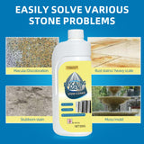 500ml Heavy-Duty Marble & Granite Cleaner -Yellowing & Limescale Remover for Tile, Concrete & Natural Stone - Restores Shine for Bathroom, Kitchen