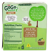 Organic Applesauce Squeezes - Apple Apple