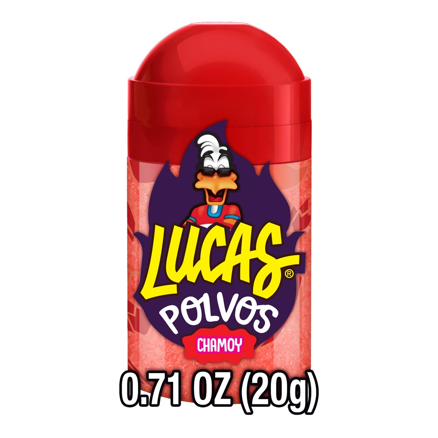Lucas Powder Chamoy Flavored Candy, 0.71oz - 10 Pieces Pack for Treats, Fruit, Parties, Piñatas - Perfect treat for Easter Baskets