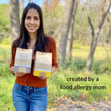 Ommie Snacks Nut-Free Energy Bar (7 Pack) - Lemon Poppy Fruit & Seed Granola Bar | Allergy Free: Nut Free, Gluten Free, Soy Free, Egg Free, Dairy Free