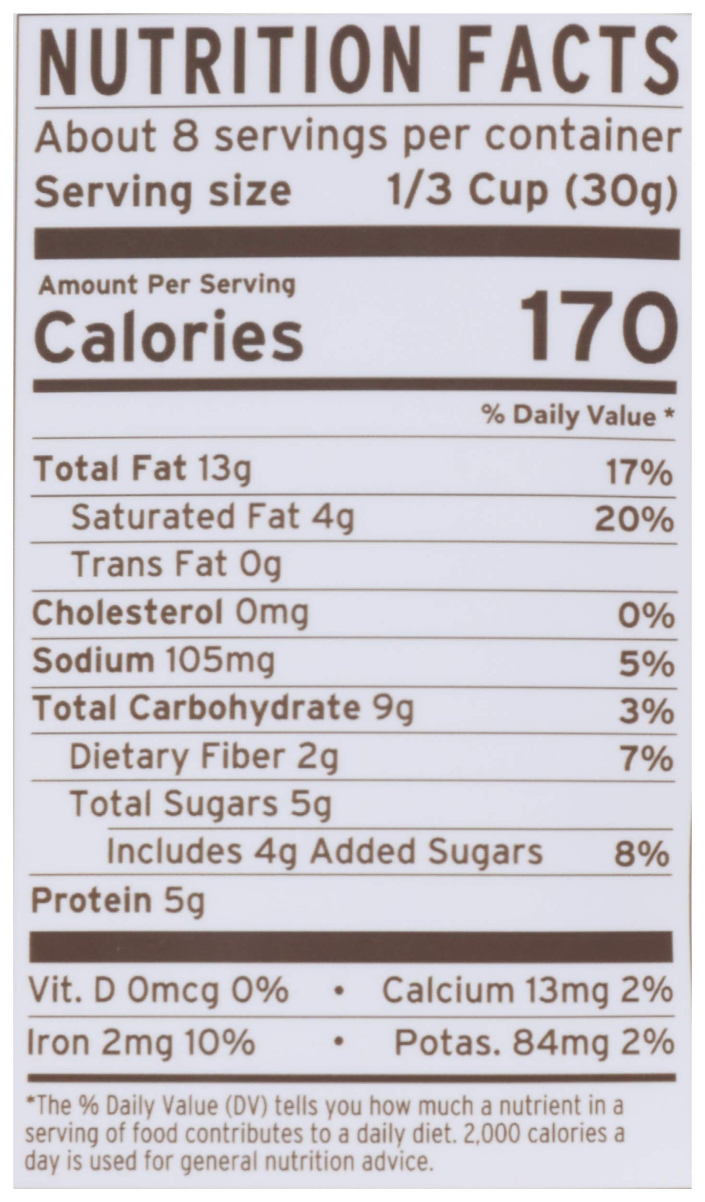 Purely Elizabeth, Granola Peanut Butter Collagen Grain Free, 8 Ounce