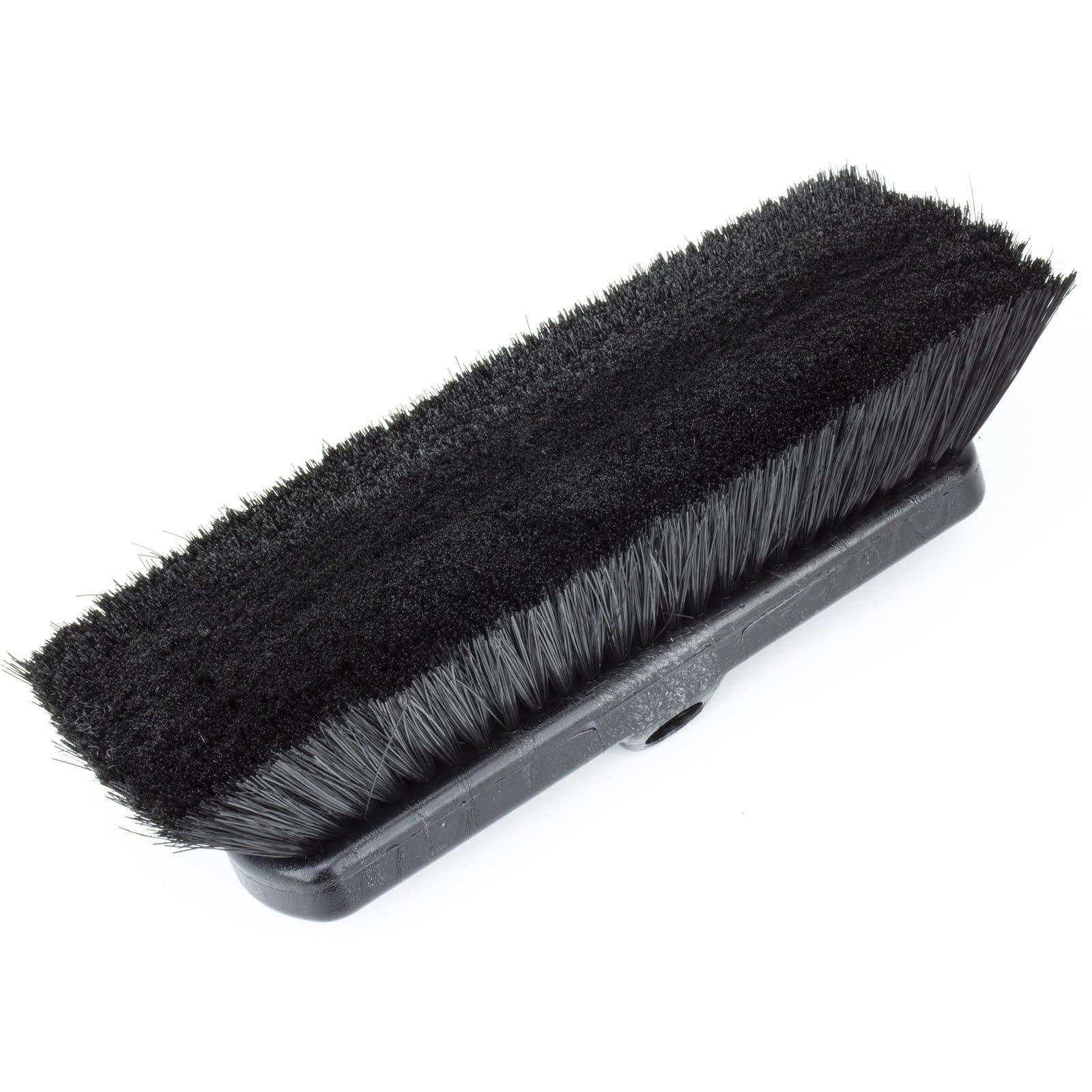 SPARTA 41278EC03 Flo-Thru Plastic Wall Scrub Brush, Equipment Brush With Soft Nylex Bristles For Industrial Kitchens, Hospitals, Commercial Cleaning